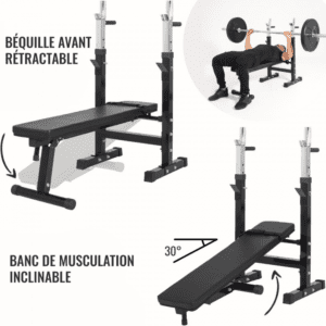 Banc De Musculation Gorilla Sports