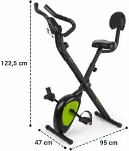 Klarfit X Bike 700 dans notre Comparatif de vélos d'appartement pliables