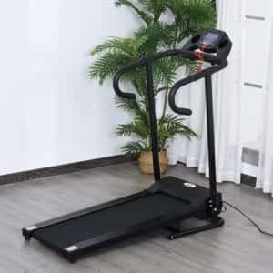 Mise en scène du tapis de course pliable