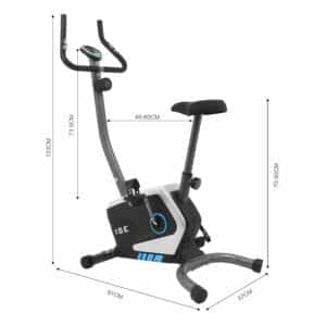 Dimensions du vélo d'appartement ISE