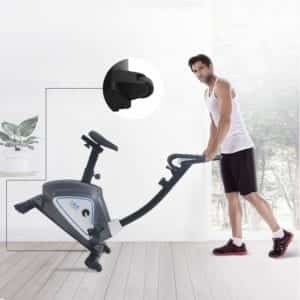 Homme transportant le vélo ISE Porto SY-8609